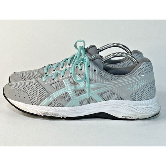 ASICS GEL-Contend 5 Mid Gray Icy Morning Running Shoes Sneakers Sz. EU-42/ US-10 - Picture 4 of 6